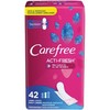 2 Pack Carefree Acti-Fresh Body Shape Long To Go Pantiliners,