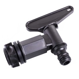 3/4" BSP Thread Water Butt Tap with Push on Fitting