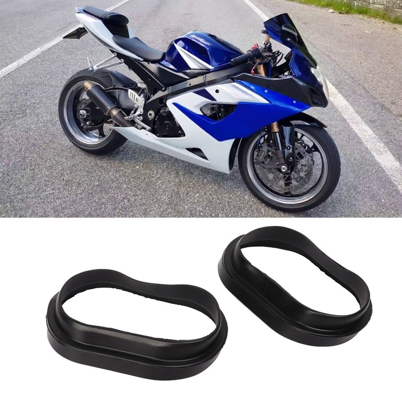 2 Pcs Air Intake Tube Duct Rubber Boot Inlet Pipe