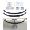 Autoholic Trailer Leaf Spring Kit 3500lb Single Trailer Axle 4
