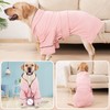 Dog Bath Robe Pajamas Pet Spa Drying Robes Sleepwear for