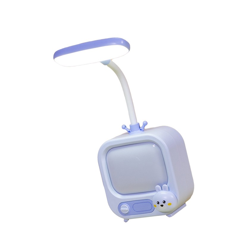 Cute Desk Lamp Small Portable USB Rechargeable Book Lamp Night