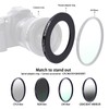 77 mm to 55 mm Lens Adapter Ring, Step-Down Ring
