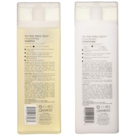 Giovanni Tea Tree Triple Treat, Duo Set Shampoo & Conditioner, 8.5 Oz Each Bottle by Giovanni
