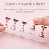 Soporte de Práctica de Uñas Magnético 2 Sets, Expositor de