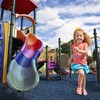 NuPlay Rubber Mulch Playground Flooring - Rubber Nugget Weed Barrier