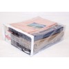 Clear Vinyl Zippered Storage Bags 12 x 15 x 5
