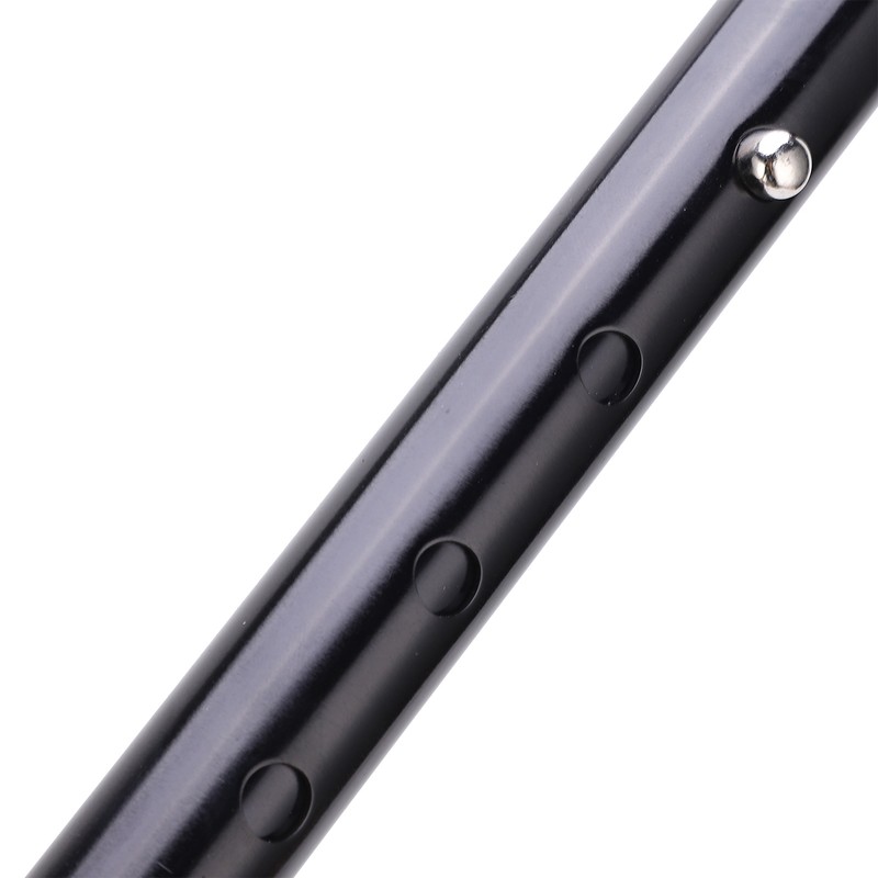 Aluminum Alloy Folding Light Cane Elderly Four‑legged with Lamp Non‑slip