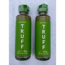 TRUFF 2 PACK - TRUFF Black Truffle Infused Jalapeno Lime Hot Sauce - 6 fl. oz. Bottles