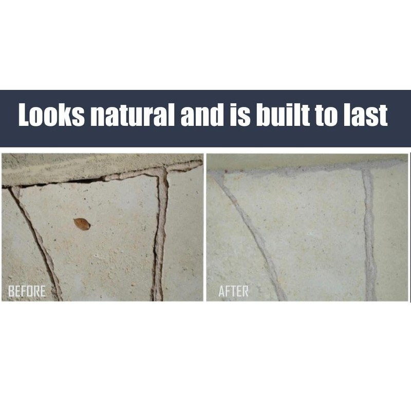 Concrete Crack Filler - 2 LB (Single Bottle) for Filling