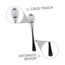 Minkissy Zinc Alloy Eye Roller Facial Skin Compact Eye Cream Stick for Skincare Reduces Dark Circles for Travel Daily Use