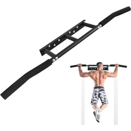 ATENTO Pull Up Bar, Chin Up Bars Ceiling Mount by Ultimate Body Press, Workout for Home Gym, Beam, Crossfit - Heavy-Duty, Foam Grip, Easy installation - Style: C.Doorway Pull up bar