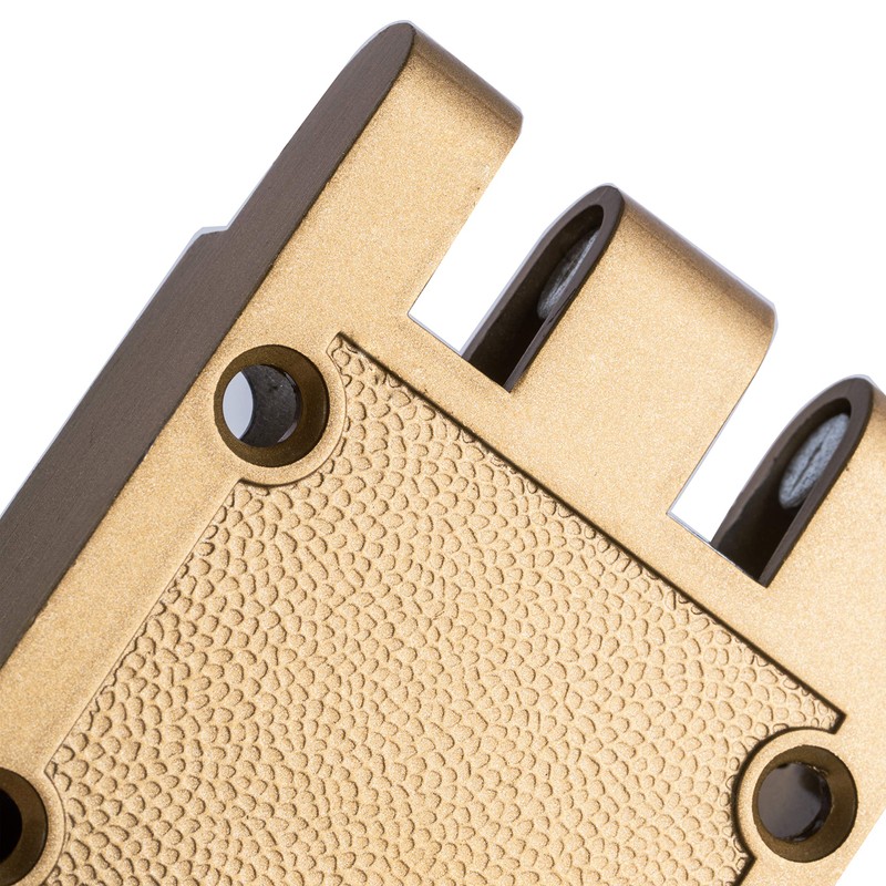 SUMBIN Jimmy Proof Deadbolt Lock with Keyed (Gold Color) with