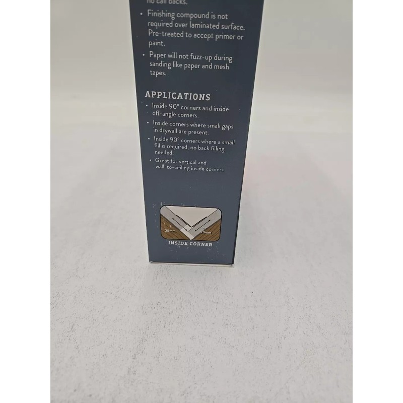 Strait-Flex P90-100 2-1/6in X 100ft Perfect-90 Flexible Corner Trim Case