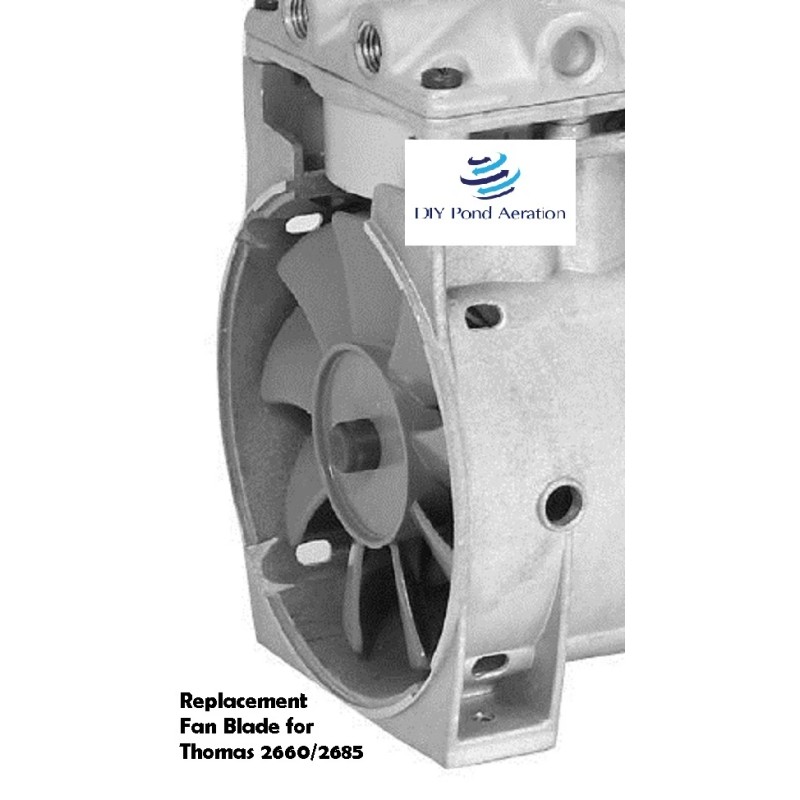 Thomas 2660 & Brookwood Fan Blade Replacement Fan for Thomas