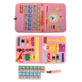 Montessori Sensory Toy Preschool Toddler Activities Educational Basic Skills Board for Kids Children