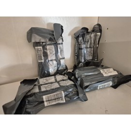 Unbranded Four 4" Israeli Pressure Dressings for Trauma Kit or IFAK.