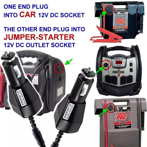 KHOI1971 FAST 12V port CAR charger adapter for EVER START