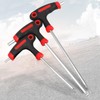 KEWAYO 3 PCS T-Handle Allen Wrench Set 4mm、 5mm 、6mm