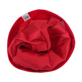 Sugarmelon Lightweight Jersey Beanie Hat for Newborn Baby Boys Girls Silky Satin Lined Hats Bonnet Toddler Infant Little Kids Beanies Caps (0-6M,Orig Red)