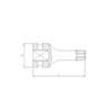 Sonic 86807818 Impact Bit Socket XZN M18, 78 mm, 1/2-inch