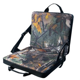 GonetreCamping Padded Floor Chair Portable Folding Waterproof Outdoor Fishing Seat Cushion Stadium Seats for Bleachers Stadium Chair with Back Support