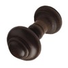Rolls Woodline Wooden Curtain Holdback, Dark Oak