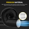 Simple Deluxe 3 Inch Flexible Air Aluminum Ducting, 16-Feet Long