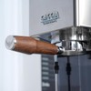 KNODOS 58mm Bottom Portafilter with Walnut Handle for Gaggia Classic,
