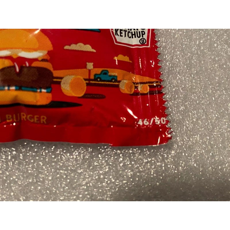 Heinz 1 Heinz United States Of Saucemerica Ketchup Packet Oklahoma