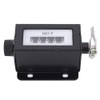 0-99999 5 Digit Mechanical Counter Rotary Knob Resettable Manual Hand