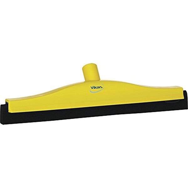 Vikan, Yellow Squeegee,Fixed Head,Bench,16",PP/RB, 7752