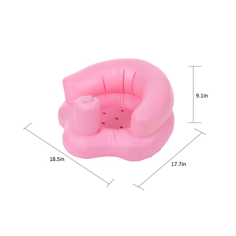 Inflatable Baby Chair Portable Kids Sofa Safety Training seat Pushchair