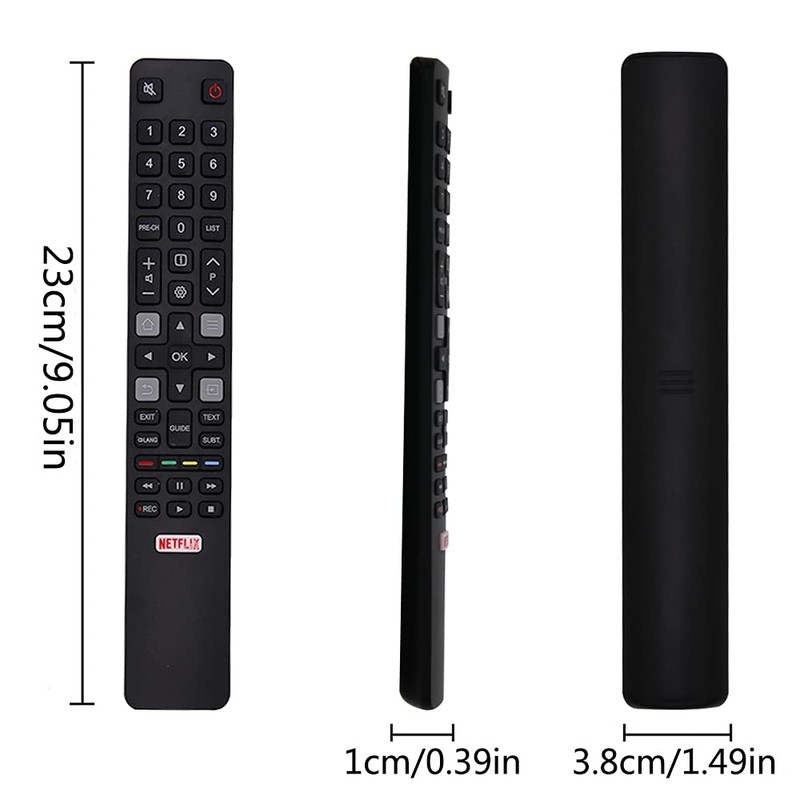 FOXRMT RC802N YUI1 Remote Control for TCL Thomson TV 4K