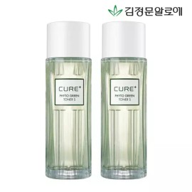 Kim Jeong Moon Aloe 큐어 피토그린 토너 2개 Cure Phytogreen Toner (2 pcs)