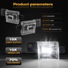 POPMOTORZ LED License Plate Light Compatible with 2014 2015 2016