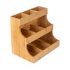 Theodore Vertical Bamboo Tea Organizer – Holds 180 Tea Bags