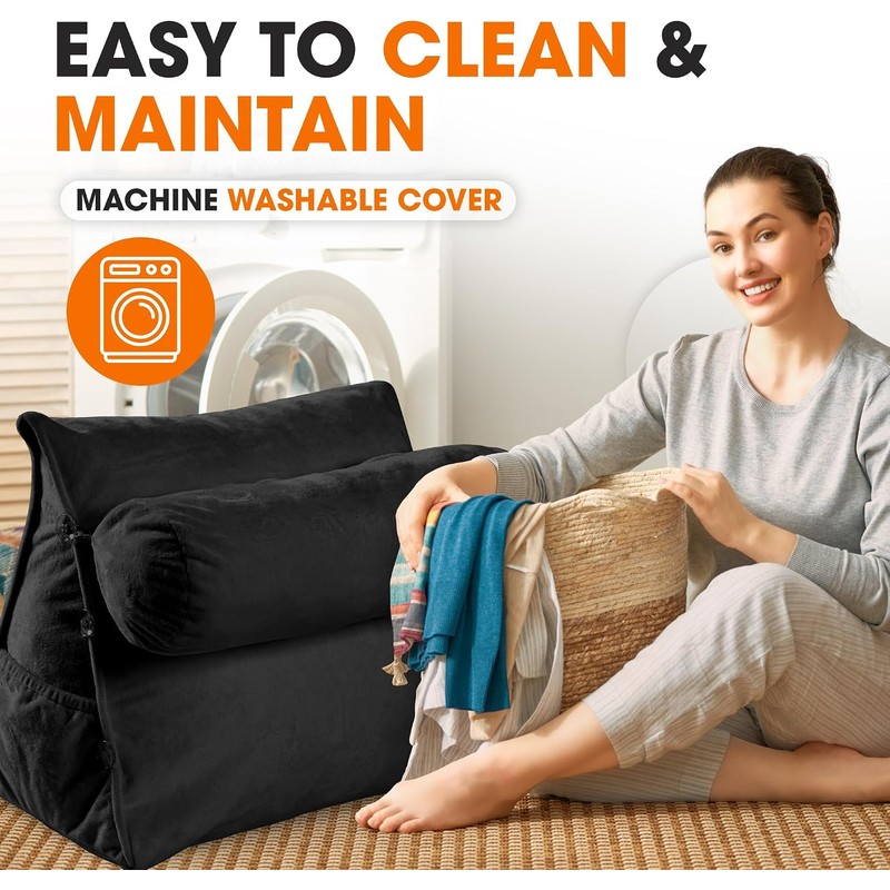 Cojín Wedge Extra Large Cheer Collection – Soporte lumbar y
