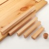 Wooden Handles Kitchen Cabinets, Pack of 4 Wooden Handles, Furniture