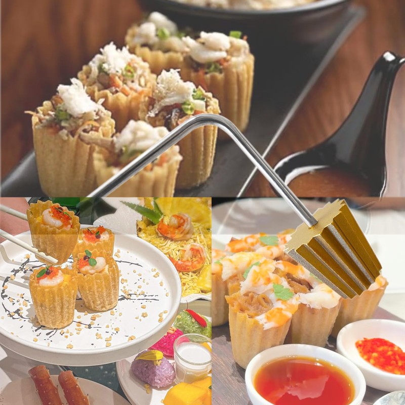 LoveDeal Nyonya Pie Tee Maker, Malaysian Mini Deep Tart Shell