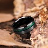 King Will Mens Wedding Band 8mm Tungsten Rings for Men