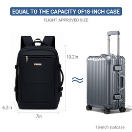 stillithou Travel Backpack for Men, Laptop Backpack Flight Approved, Waterproof Carry On Backpack with USB Port For Travel