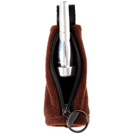 CURTIS Trumpet Mouthpiece Pouch with connected type, 5 colors (Brown)