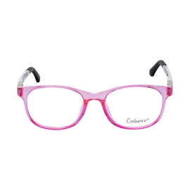 Calabria Enhance 4132 Kids Oval Reading Glasses +1.00 Crystal Pink Purple Black Girls