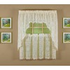 Today's Curtain Hopewell Premium Lace Tier 24", Cream, 58W x