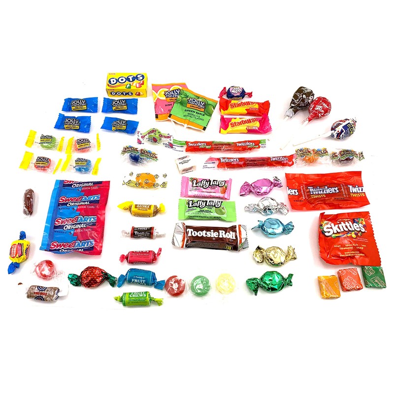 Huge Fun Mix Assorted Variety Bulk Chewy Hard Candy -
