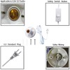 15Ft Light Bulb Base with Cord E26/E27 Light Socket with