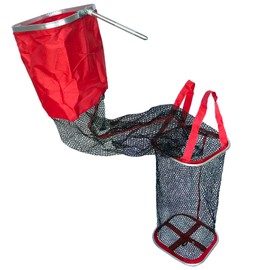 YUBONUS 59″ Fishing Landing Net, Collapsible Fish Basket with Carry Bag