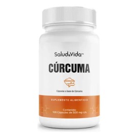 Cúrcuma Orgánica 500mg 100 cápsulas