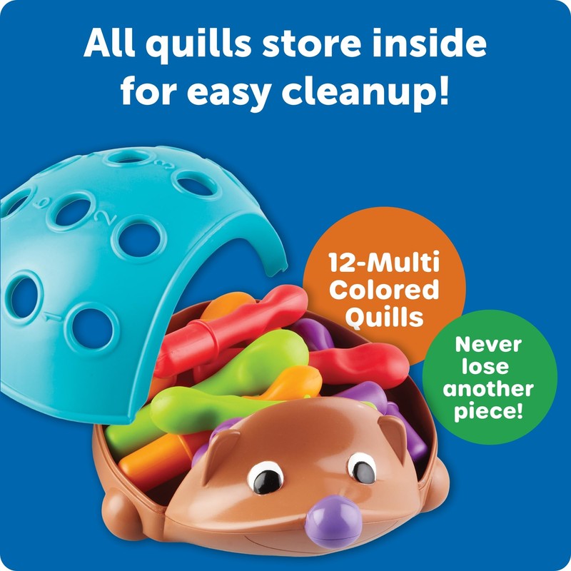 Learning Resources Spike The Fine Motor Hedgehog - Toddler Montessori